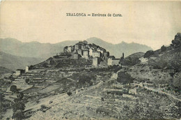 Tralonca * Vue Sur Le Village * Environs De Corte * Haute Corse 2B - Other & Unclassified