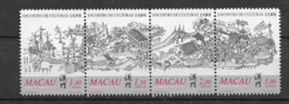 1999 MNH Macao Michel 1052-55 - Unused Stamps