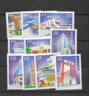 1999 MNH Macao Michel 1027-36 - Unused Stamps