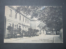 LAUENBURG , Hotel Stappenbeck  ,  Schöne Karte  Um 1910 , Leichte Feuchtigkeitswellungen - Lauenburg