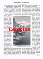 A102 1328-3 Compton Genfersee Genf Lac Léman Artikel / Bilder 1905 !! - Autres & Non Classés