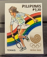 PHILIPPINES, PILIPINAS Tennis, 1 Valeur Yvert N°1638 Non Dentéle **; MNH - Tennis