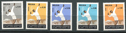 BOLIVIE Tennis, Yvert  N°482/4+PA 277/8 ** MNH - Tenis