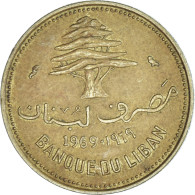 Monnaie, Liban , 10 Piastres, 1969 - Libano