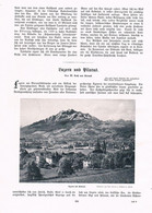 A102 1341 Luzern Pilatus Pilatusbahn Bergbahn Artikel / Bilder 1904 !! - Sonstige & Ohne Zuordnung