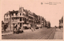 Coxyde Bains-Koksijde Bad Avenue De La Mer Années '30 Cuissetax - Koksijde