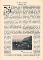 A102 1344 Alpenverein Erfurter Hütte Berghütte Rofan Artikel / Bilder 1903 !! - Altri & Non Classificati