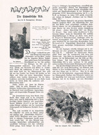A102 1345-2 Schwäbische Alb Drackenstein Hohentwiel 2 Artikel / Bilder 1903 !! - Other & Unclassified