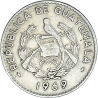 Monnaie, Guatemala, 10 Centavos, 1969 - Guatemala