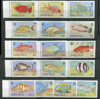 (B A3 - Lot 3) Anguilla ** N° 742 à 757 - Poissons - Anguilla (1968-...)