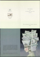 UNO Wien Jahresgabe 1985 Der Postverwaltung, #51A Winterlandschaft - Covers & Documents