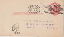 Entier 1915 Des Etats Unis Pour La France Repiqué - 1901-20