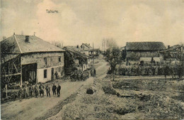 Tahure * Une Rue Du Village * Militaires Militaria * Cachet Militaire Au Verso - Autres & Non Classés