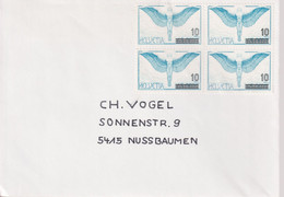 Flugpost 1938 Mi: 320 / ZNr: F22 Viererblock Nicht Gestempelt - Other & Unclassified