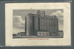 59527) Saskatoon Thousand Barrel Mill, Walkers Point Postmark Duplex - Saskatoon