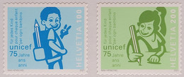 2021 Zu 1853-1854 / SBK 1854-1855 / Mi 2732-2733 / YT 2664-2665 75 Ans UNICEF **/MNH - Unused Stamps