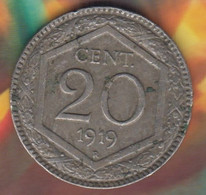 @Y@  Italië     20 Cent  1919      (4777) - 20 Lire