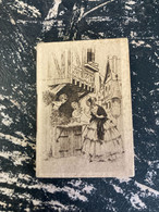 CALENDRIERS - Petit Calendrier 1930 - Pub Maison Paquer à Nantes - Parapluies - Small : 1921-40