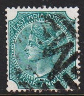 1866. INDIA. Victoria. FOUR ANNAS.  - JF521597 - 1858-79 Compañia Británica Y Gobierno De La Reina