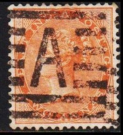 1865-1873. INDIA. Victoria. TWO ANNAS. With Watermark Elephanthead. Interesting Cancel. - JF521599 - 1858-79 Crown Colony