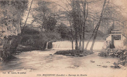 ROQUEFORT (Landes) - Barrage Du Moulin - Roquefort