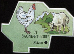 MAGNET N° 71 SAONE ET LOIRE - Magnets