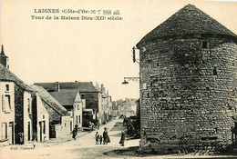 Laignes * Rue Et Tour De La Maison Dieu , XIIème Siècle - Andere & Zonder Classificatie