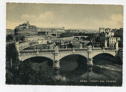 AK 093895 ITALY - Roma - Ponti Sul Trevere - Brücken