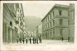 CASTELLAMMARE DI STABIA - CORSO V. EMANUELE - SPEDITA AI MARCHESI PIGNATELLI DI MONTECALVO 1903 (13195) - Castellammare Di Stabia