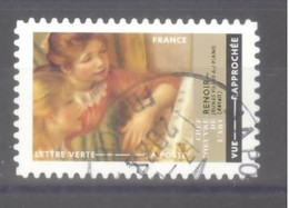 France Autoadhésif Oblitéré N°2200 (Chefs D'oeuvre De L'art - Renoir) (cachet Rond) - Used Stamps