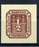 HAMBURG - 1864 /67 FREIMARKEN 1/2 - Hamburg