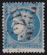 France   .    Y&T   .    37       .   O     .    Oblitéré - 1870 Beleg Van Parijs