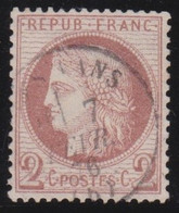France   .    Y&T   .    51     .   O     .    Oblitéré - 1871-1875 Cérès