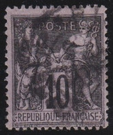France   .    Y&T   .      103     .     O     .    Oblitéré - 1898-1900 Sage (Type III)