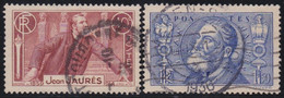 France   .    Y&T   .    318/319        .     O     .    Oblitéré - Used Stamps
