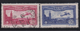 France   .    Y&T   .   PA 5/6       .      O     .     Oblitéŕe - 1927-1959 Matasellados