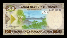 Ruanda Rwanda 500 Francs 2019 Pick 42 SC UNC - Rwanda