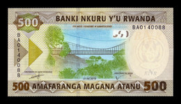 Ruanda Rwanda 500 Francs 2019 Pick 42 SC UNC - Ruanda