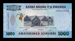 Ruanda Rwanda 1000 Francs 2019 Pick 39b SC UNC - Rwanda