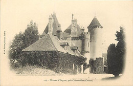 - Dpts Div.-ref-BG398- Creuse - Chenerailles - Environs - Château D Orgnat - Châteaux - - Chenerailles
