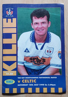 Kilmarnock FC Vs Celtic FC 18. July 1998 Scotland Football Match Program - Livres