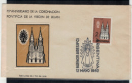 Argentine - "75ème Anniversaire De La Consécration De La Vierge De Lujan" - 1er Jour Oblitéré N° 657 Du 12 Mai 1962 - Used Stamps