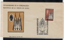 Argentine - "75ème Anniversaire De La Consécration De La Vierge De Lujan" - 1er Jour Oblitéré N° 657 Du 12 Mai 1962 - Oblitérés