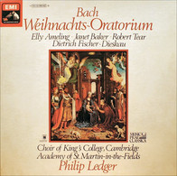 * 3LP Box *  Bach: WEIHNACHTS-ORATORIUM - KING'S COLLEGE CHOIR / ACADEMY OF ST.MARTIN-IN-THE-FIELD - Canzoni Di Natale