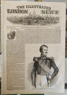 THE ILLUSTRATED LONDON NEWS 110, JUNE 8, 1844. RUSSIA. SAXONY SACHSEN. ​​​​​​​ASCOT RACES. LAFITTE PARIS. GRAVESEND - Autres & Non Classés