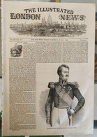 THE ILLUSTRATED LONDON NEWS 110, JUNE 8, 1844. RUSSIA. SAXONY SACHSEN. ​​​​​​​ASCOT RACES. LAFITTE PARIS. GRAVESEND - Otros & Sin Clasificación