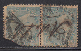Half Anna, British East India Used 1856, No Watermark - 1854 Compagnia Inglese Delle Indie