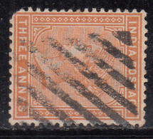 Type 33, Thick Bars - Rhombus Experiment / Cooper 33 / Renouf Type , British East India Used, Early Indian Cancellations - 1854 Compagnie Des Indes