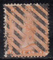 Type 33, Heavy Bars - Square, Experiment / Cooper 33 / Renouf Type , British East India Used, Early Indian Cancellations - 1854 Compañia Británica De Las Indias