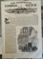 THE ILLUSTRATED LONDON NEWS 114, JULY 6, 1844. CAMPBEL. MOROCCO MAROC. BUCKINGHAM PALACE. OVERLAND INDIAN MAIL - Sonstige & Ohne Zuordnung